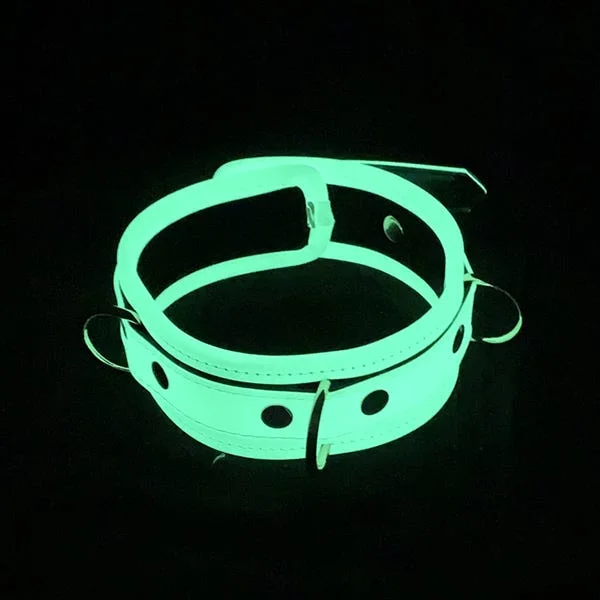 Love In Leather Glow In The Dark Collar And Leash — image 10 of 10