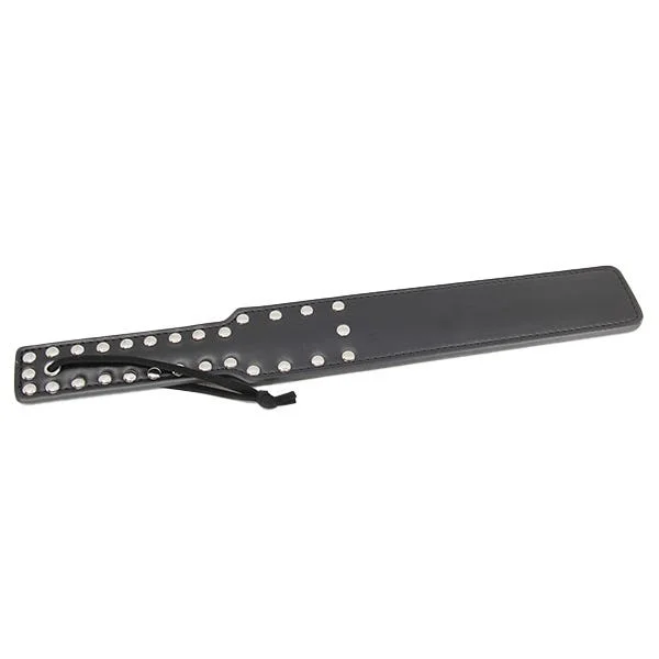 Love In Leather Long Studded Paddle — image 2 of 2