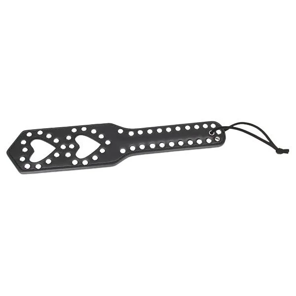 Love In Leather Studded Heart Paddle — image 2 of 2