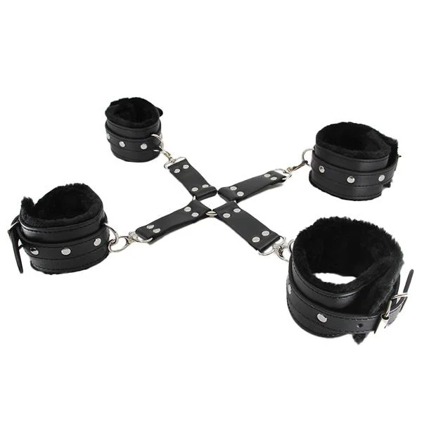 Love In Leather Faux Fur-Lined Hog-Tie Shackle — image 5 of 6