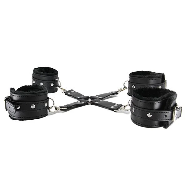 Love In Leather Faux Fur-Lined Hog-Tie Shackle — image 6 of 6
