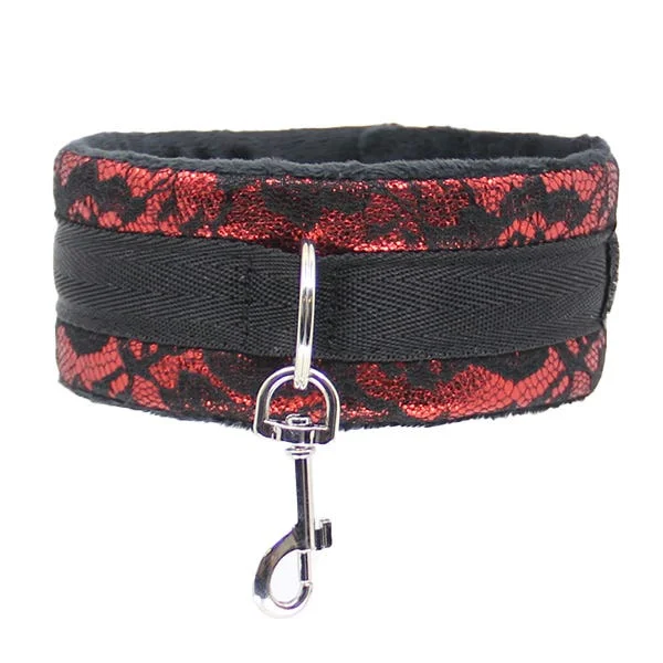 Love In Leather Satin Collar and Lead Set — image 6 of 8