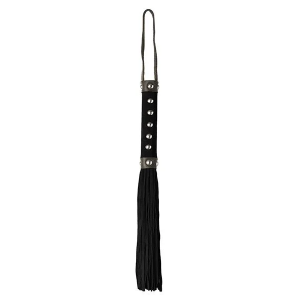 Love in Leather Suede Flogger with Handle — image 2 of 2