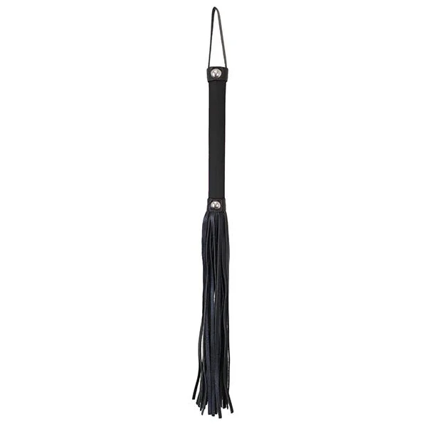 Love In Leather Satin Handle Faux-Leather Flogger — image 2 of 2
