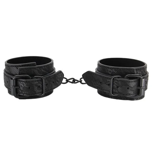 Love In Leather Lace Neoprene Cuffs