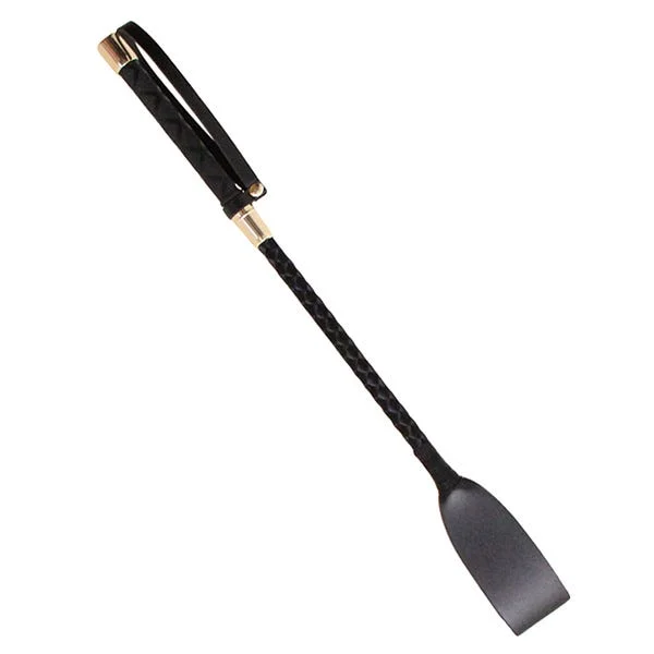 Love In Leather Braided Satin Gold Tip Mini Crop — image 2 of 2