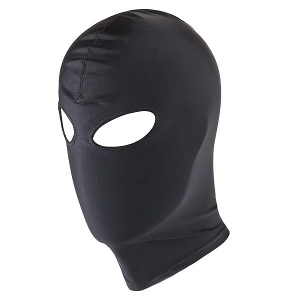 Love In Leather Spandex Stretch Hood with Eye Openings