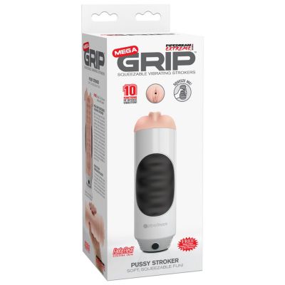 Pipedream Extreme Toyz Mega Grip Vibrating Stroker