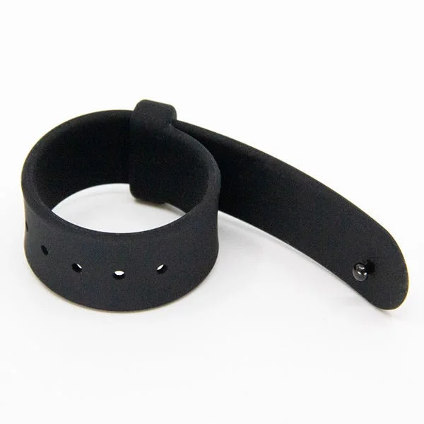 Love In Leather Adjustable Seamless Silicone Cock Ring — image 6 of 6