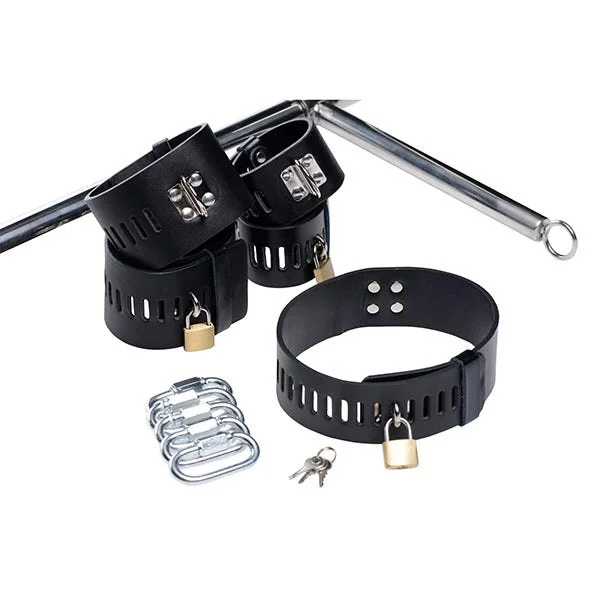 Master Series Imprisoned Metal Stockade with Dildo — image 13 of 13