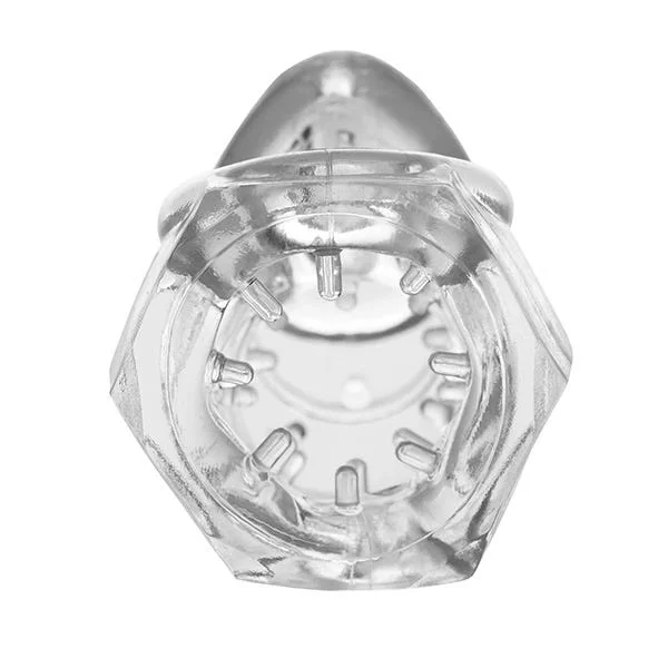 Master Series Detained 2.0 Restrictive Nubbed Chastity Cage — image 6 of 7