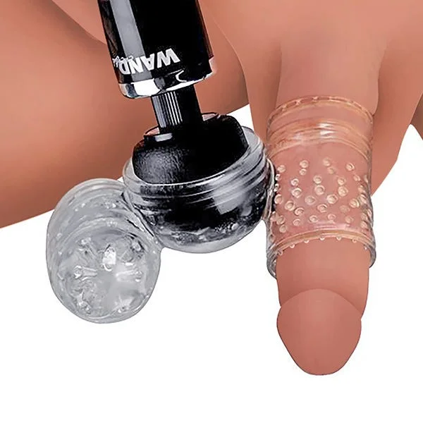 Wand Essentials Twin Turbo Strokers 2 in 1 Wand Attachment for Men — image 12 of 12