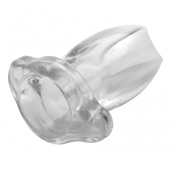 Master Series Gape Glory Clear Hollow Anal Plug — image 8 of 10