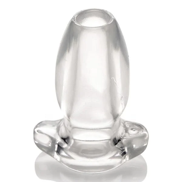 Master Series Peephole Clear Hollow Anal Plug — image 5 of 8