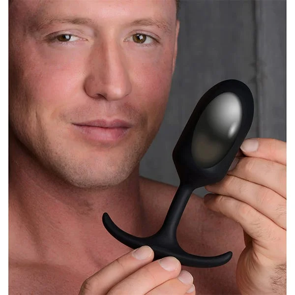 Heavy Hitters Comfort Plugs Large Silicone Weighted Anal Plug — image 7 of 8
