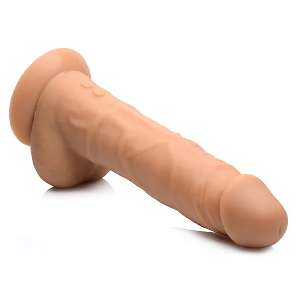 Master Series Power Pounder Realistic Thrusting Silicone Dildo — image 10 of 15