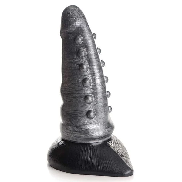 Creative Cocks Beastly Tapered Bumpy Silicone Dildo — image 9 of 14