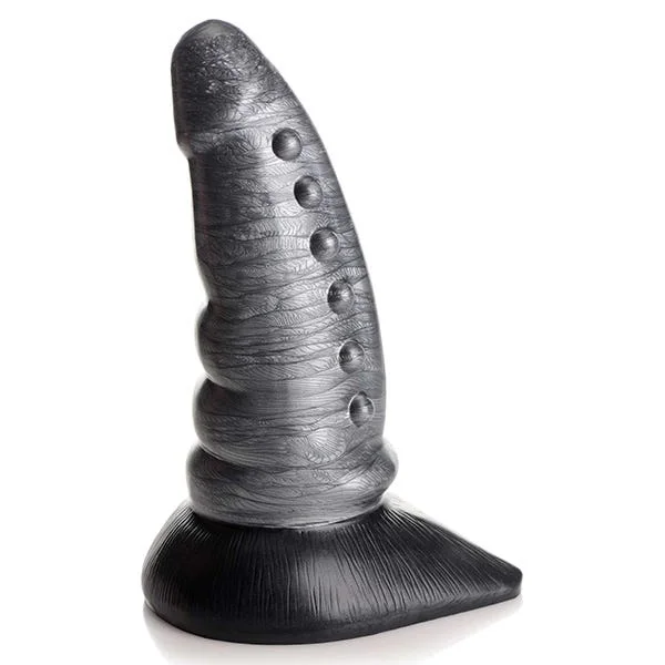 Creative Cocks Beastly Tapered Bumpy Silicone Dildo — image 8 of 14