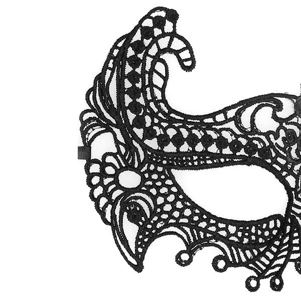 Ouch! Empress Black Lace Mask — image 6 of 6