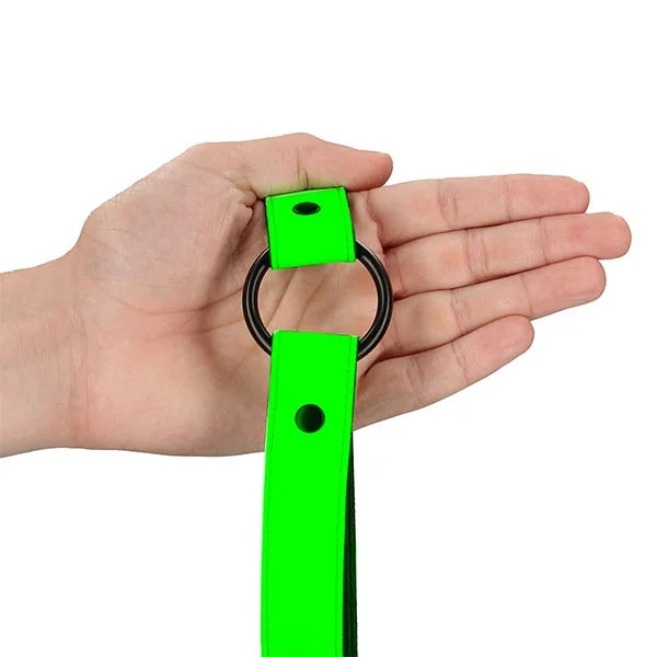 Ouch! Glow In The Dark Metal O-Ring Gag — image 4 of 4