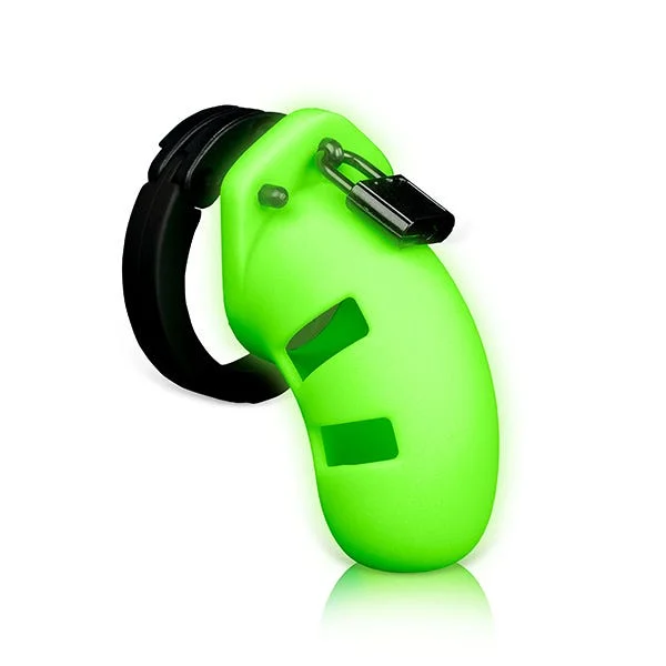 Ouch! 3.5-inch Glow In The Dark Chasity Cage — image 4 of 6