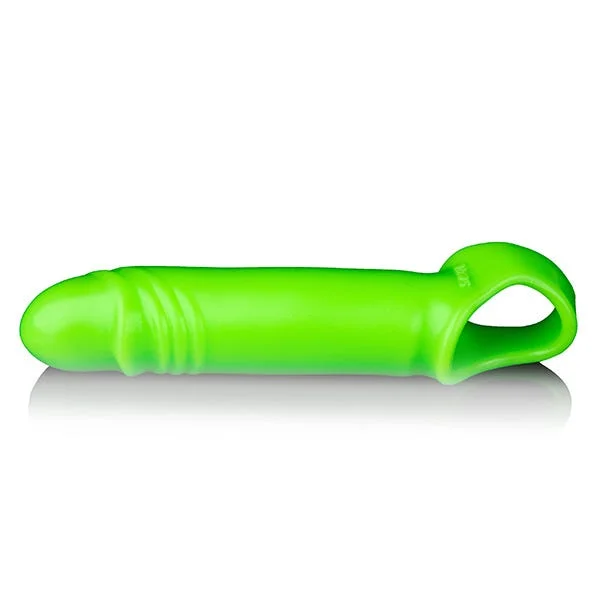 Ouch! Glow In the Dark Smooth Stretchy Penis Sleeve — image 3 of 4
