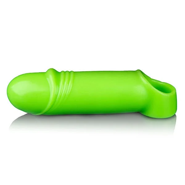 Ouch! Glow In the Dark Smooth Thick Stretchy Penis Sleeve — image 3 of 4