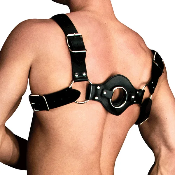 Ouch! Costas Solid Structure 1 Bonded Leather Body Harness — image 4 of 4
