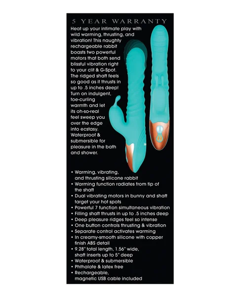 Adam & Eve - Heat Me Up Warming Rabbit Thruster — image 8 of 16