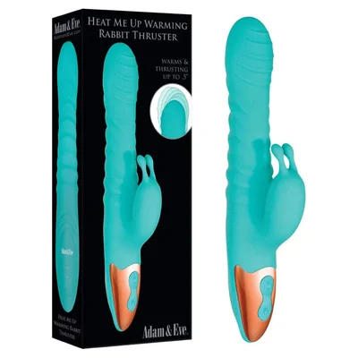 Adam Eve Heat Me Up Warming Rabbit Thruster