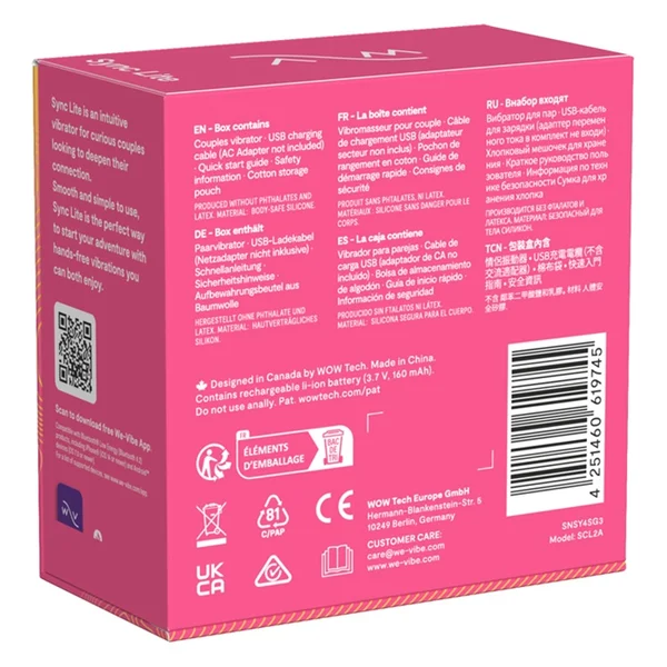We-Vibe - Sync Lite - App-Controlled Couples’ Vibrator — image 11 of 22