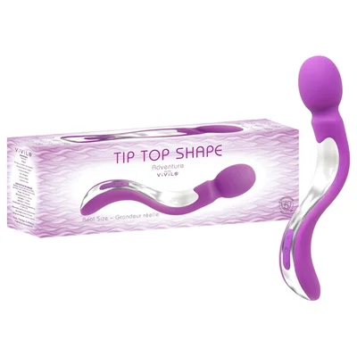 Vivilo Tip Top Shape Rechargeable Wand Vibrator