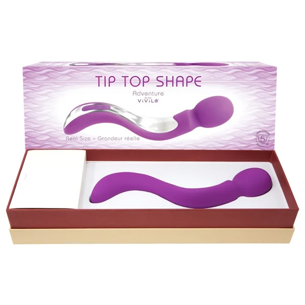 Vivilo - Tip Top Shape - Rechargeable Wand Vibrator — image 3 of 16