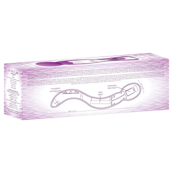 Vivilo - Tip Top Shape - Rechargeable Wand Vibrator — image 8 of 16