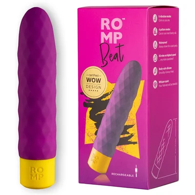 Romp Beat Silicone Bullet Vibrator