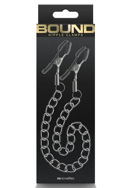 Bound Adjustable DC2 Nipple Clamps by NS Novelties - Gunmetal — image 11 of 12