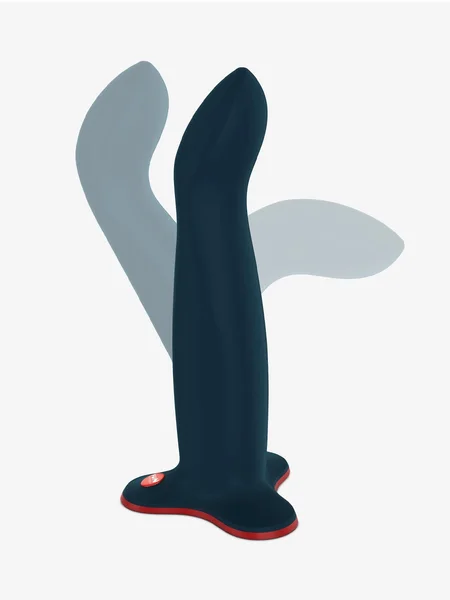 Limba Flex L 7.1" Silicone Bendable Dildo By Fun Factory - Velvet Blue — image 20 of 21