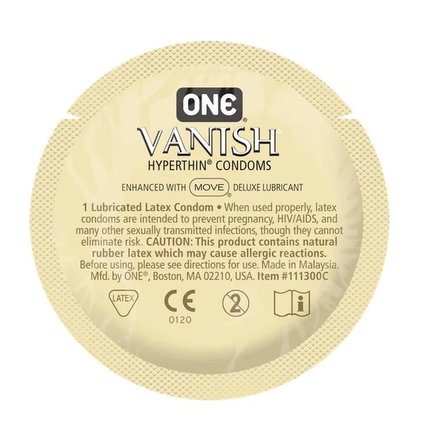 ONE Vanish Hyper-Thin Condoms (12 Pack) — image 15 of 15
