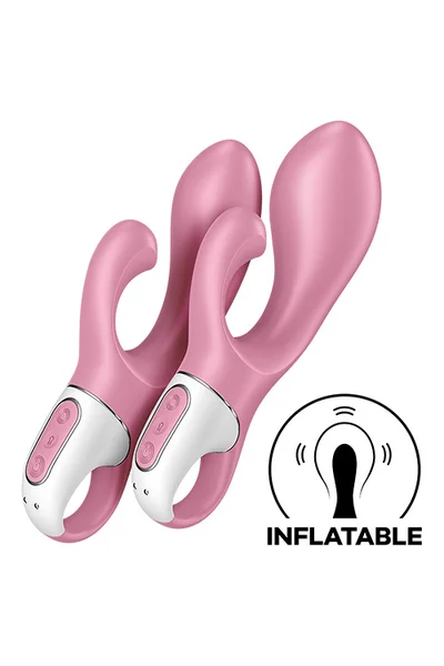 Satisfyer Air Pump Bunny 2 Inflatable 7.9" Rabbit Vibrator — image 10 of 10