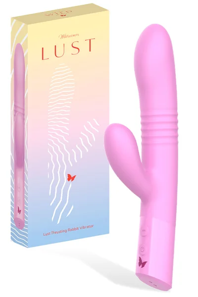 Wild Secrets Lust 10" Thrusting Rabbit Vibrator — image 11 of 25
