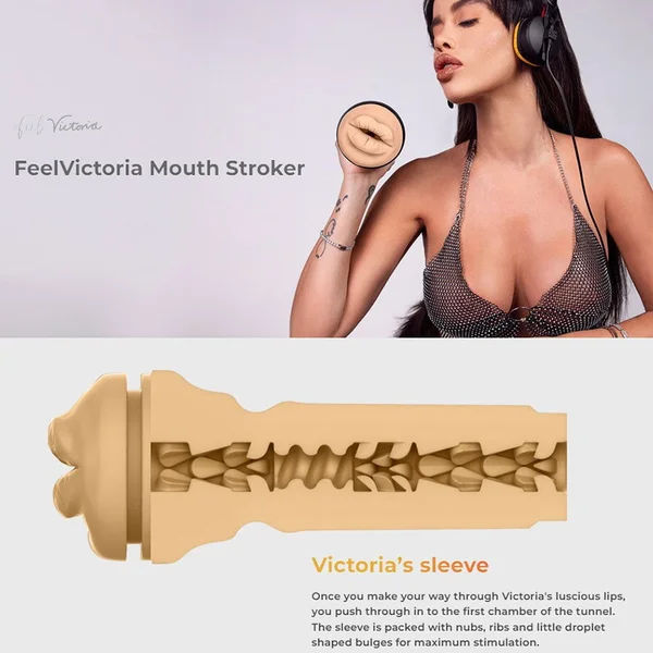 Kiiroo Feel Victoria June Interactive Mouth Masturbator — image 3 of 4