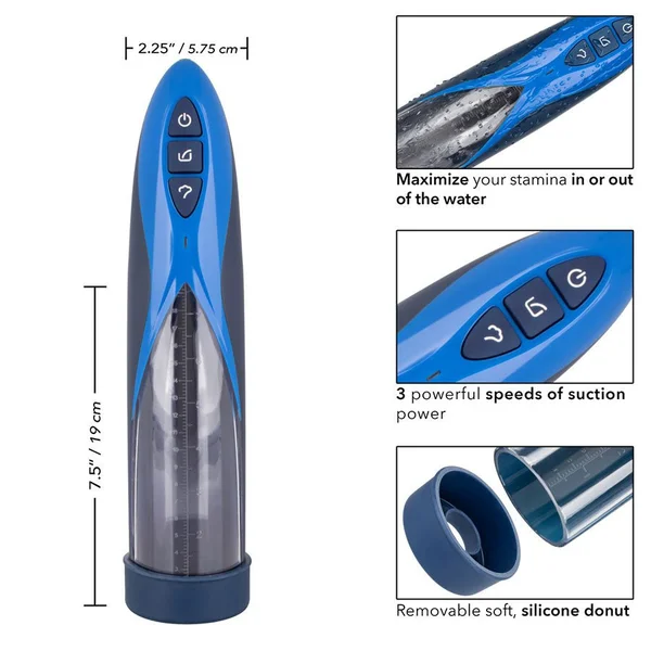 Rechargeable Waterproof Penis Pump Optimum Series by Cal Exotics — image 3 of 8