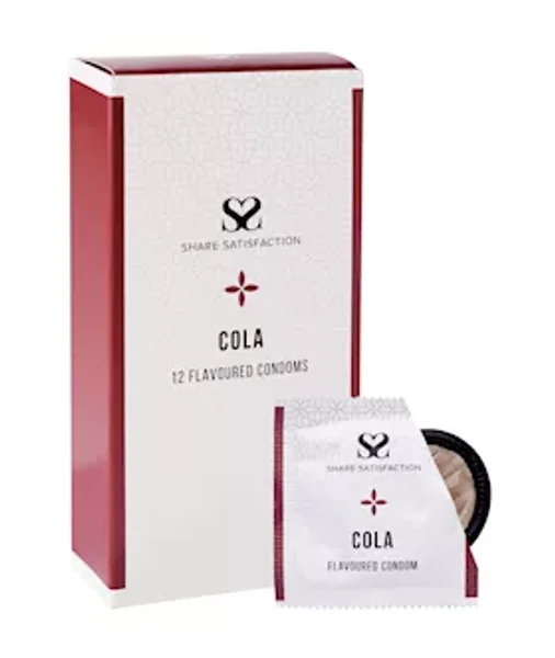 Share Satisfaction Cola Flavoured Condoms - 12 Pack - Cola — image 8 of 14