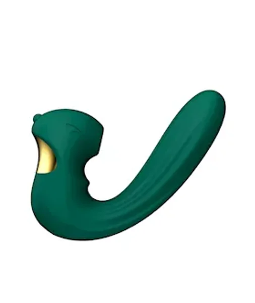 Amore Squirrel Vibrator - Green - 5.5 Inch — image 2 of 2