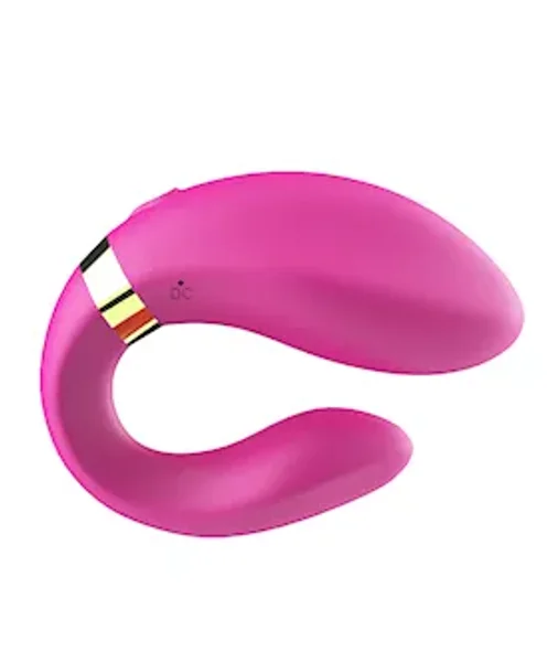 Curled Couples Vibrator - 8.8 Inch — image 4 of 4
