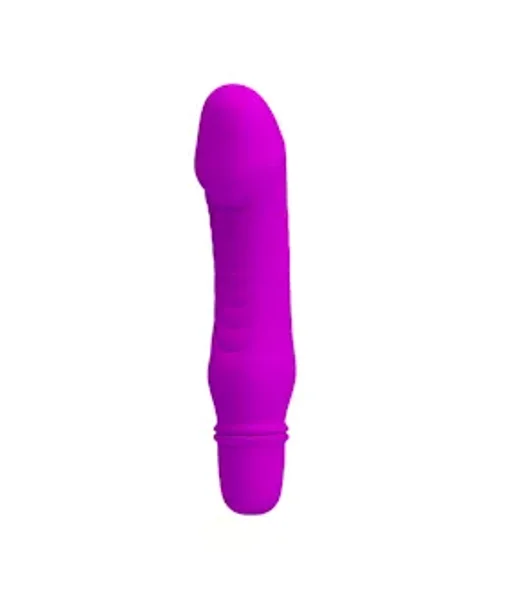 Stev Vibrating Dildo - 5.3 Inch - Violet — image 8 of 14
