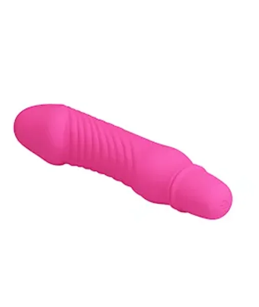 Stev Vibrating Dildo - 5.3 Inch - Red — image 10 of 14