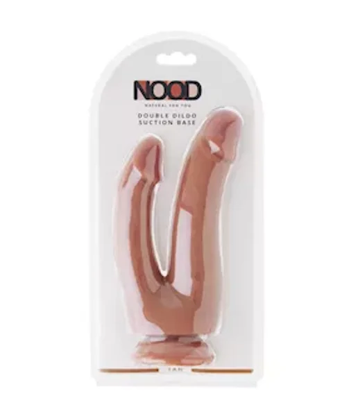 Nood Double Shaft Realskin Dildo - 7 Inch — image 8 of 8