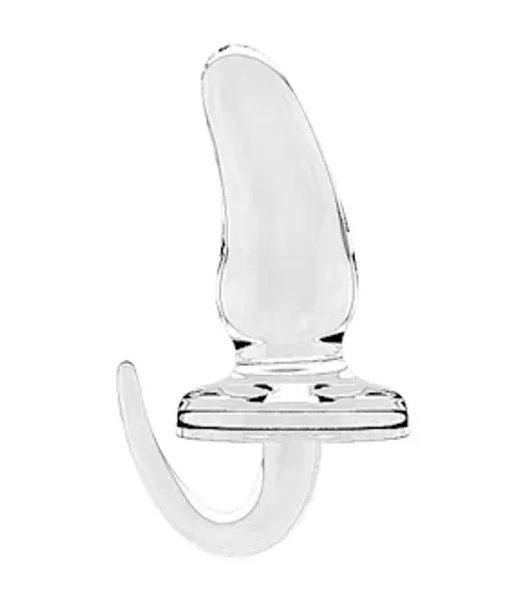 No15 Butt Plug - Clear - 6 Inch — image 2 of 2