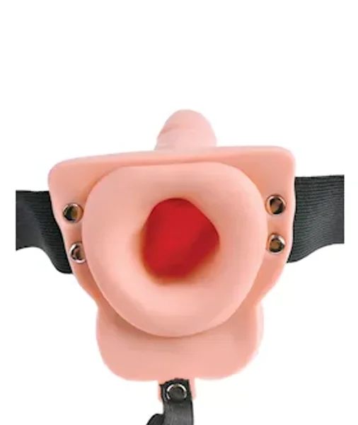Fetish Fantasy 6 Inch Hollow Rechargeable Strap-on Remote - 24 — image 10 of 14